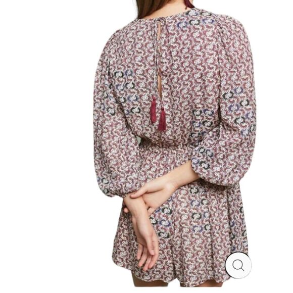 Anthropologie Holding Horses Annamaria Romper Boho Tassel Womens Medium - Picture 2 of 16